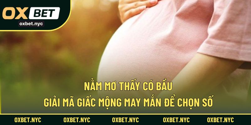 Nằm Mơ Thấy Có Bầu – Giải Mã Giấc Mộng May Mắn Để Chọn Số